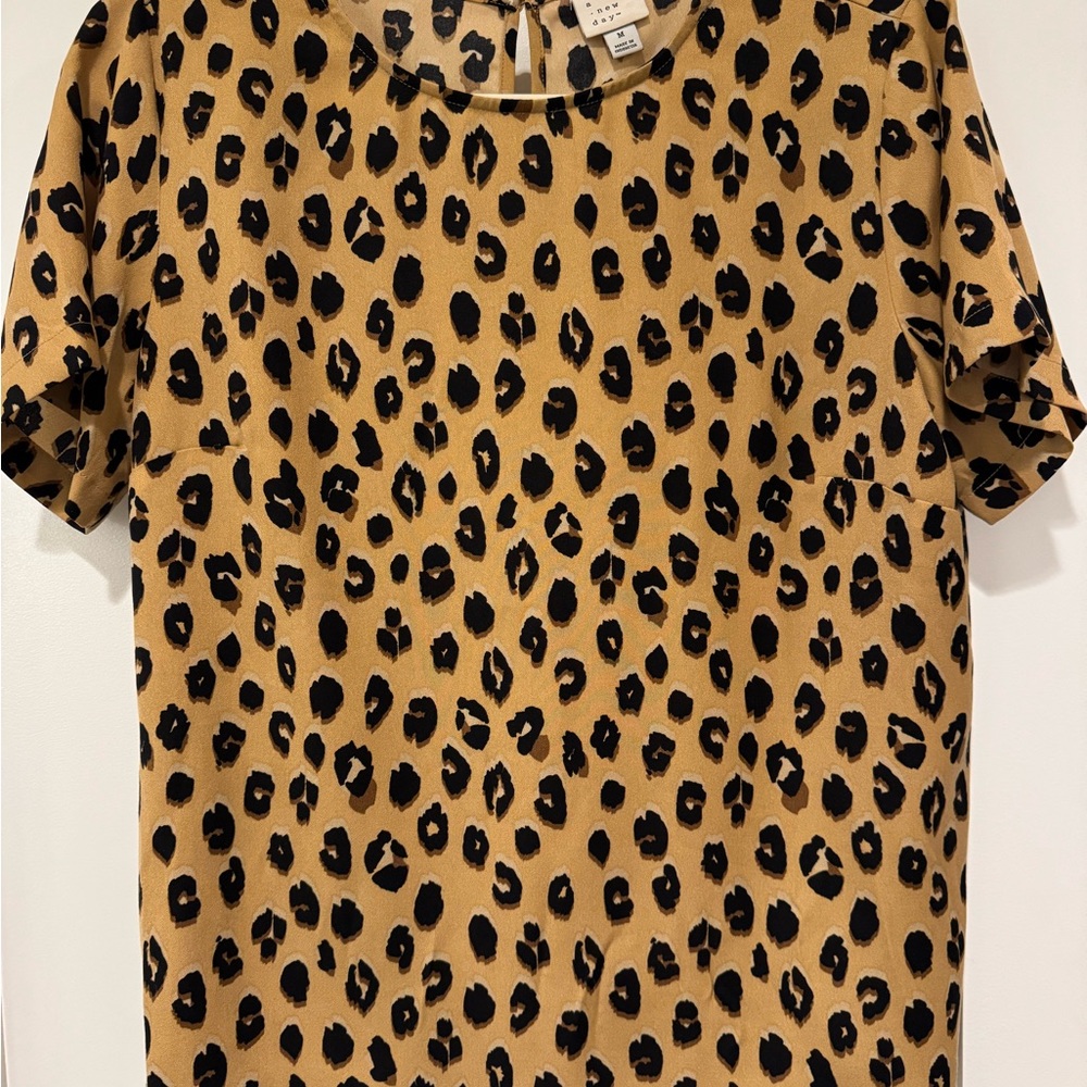 A New Day Animal Print Top